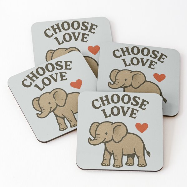 Item preview, choose love - elephant designed and sold by Sn1ver.
