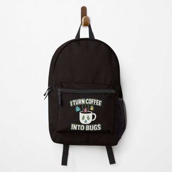 Item preview, I Turn Coffee Into Bugs – Funny Programmer Coffee Design designed and sold by Tadeusz1.