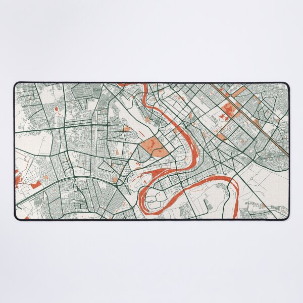 Item preview, Baghdad City Map of Iraq - Bohemian designed and sold by deMAP.