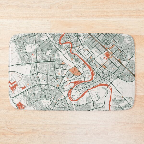 Item preview, Baghdad City Map of Iraq - Bohemian designed and sold by deMAP.