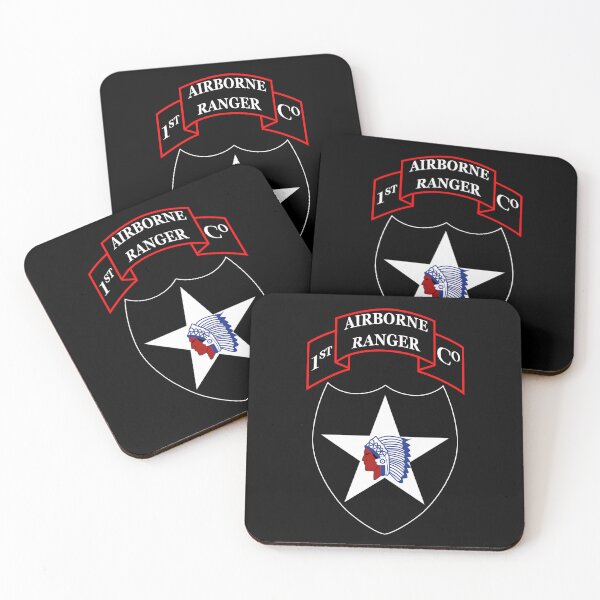 Item preview, 1st Ranger Infantry Company - 2nd ID SSI X 300 designed and sold by Military Insignia Products.