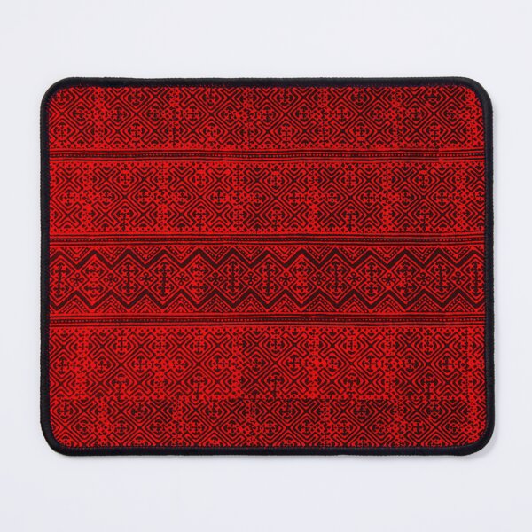 Item preview, Red Tribal Pattern – Ethnic Boho Geometric Design designed and sold by PimTribe.