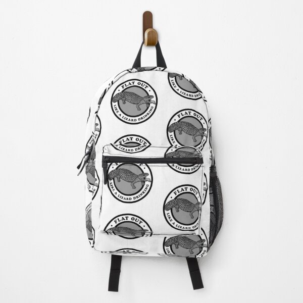 Item preview, Flat out like a lizard drinking - black and grey designed and sold by cam-graphics.