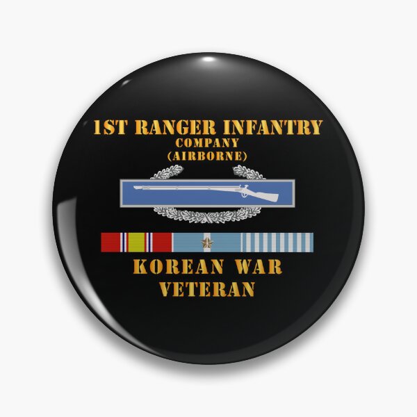 Item preview, 1st Ranger Infantry Company (Airborne) w CIB w KOREA SVC x 300 designed and sold by Military Insignia Products.
