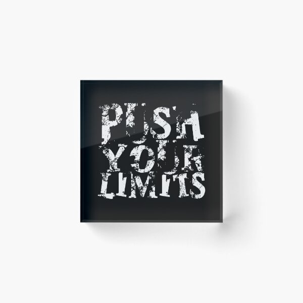 Item preview, Push Your Limits Gym Beast Mode | Fitness Motivation designed and sold by typoinspired.
