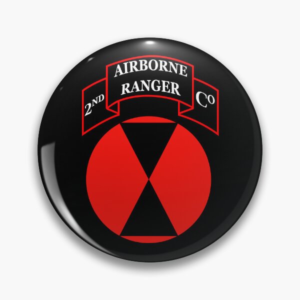 Item preview, 2nd Ranger Company - 7th Infantry Division - SSI X 300 designed and sold by Military Insignia Products.
