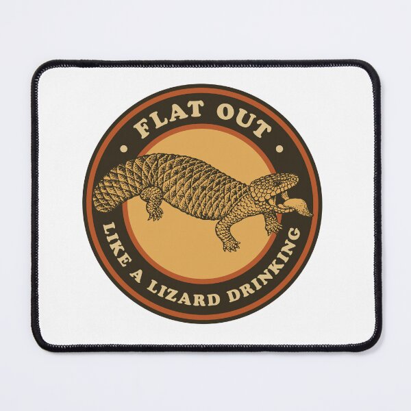Item preview, Flat out like a lizard drinking - vintage colours designed and sold by cam-graphics.