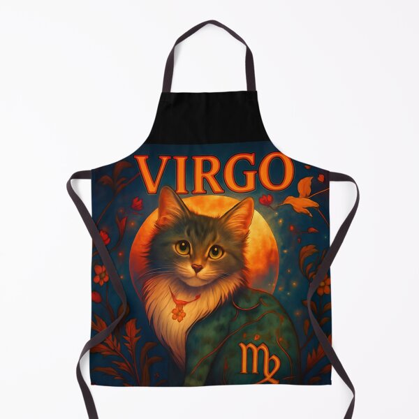 Item preview, Virgo Zodiac Cat – Astrology Horoscope Design designed and sold by Luis Betancourt illustrations.