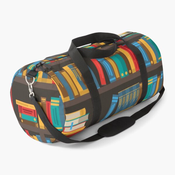 Item preview, Colorful Bookshelf Pattern – Seamless Library Design designed and sold by Josinta.