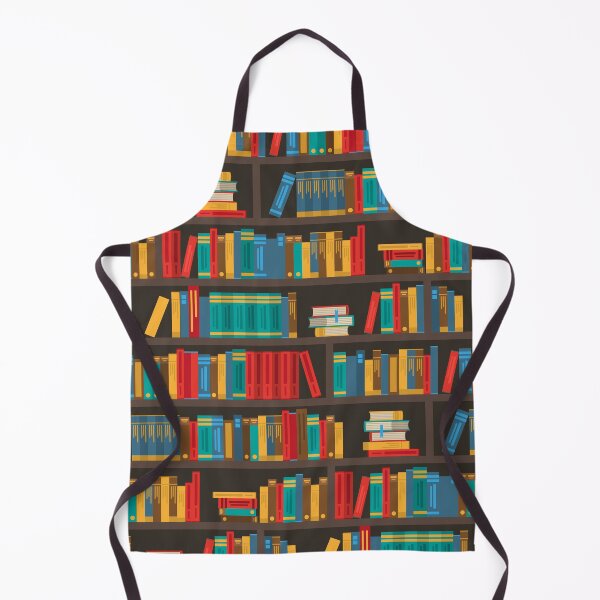Item preview, Colorful Bookshelf Pattern – Seamless Library Design designed and sold by Josinta.