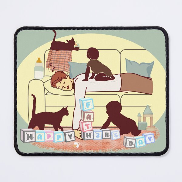 Item preview, Happy father's day sleeping dad designed and sold by thefrenchyviet.