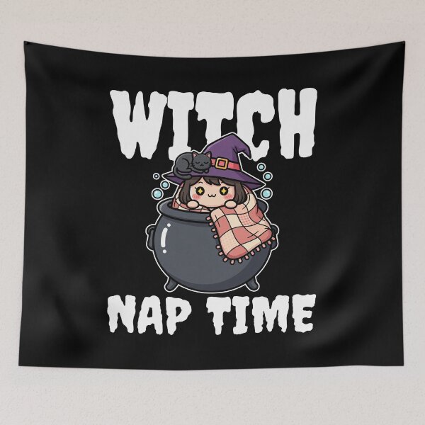 Item preview, WITCH NAP TIME - WITCH HALLOWEEN designed and sold by KEF Custom.