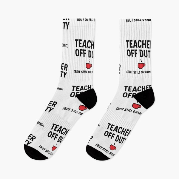 Item preview, Teacher Off Duty But Still Grading T-Shirt | Funny Teacher Life Shirt | Back to School Teacher Gift designed and sold by Mographic997.