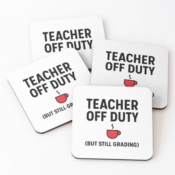 Item preview, Teacher Off Duty But Still Grading T-Shirt | Funny Teacher Life Shirt | Back to School Teacher Gift designed and sold by Mographic997.