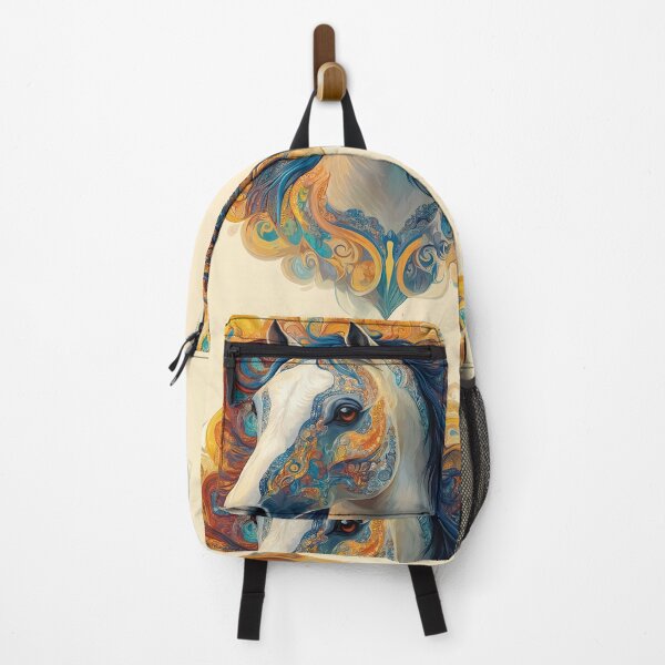 Item preview, A beautiful Arabian horse design with a radial pattern composition. designed and sold by HEMRO.