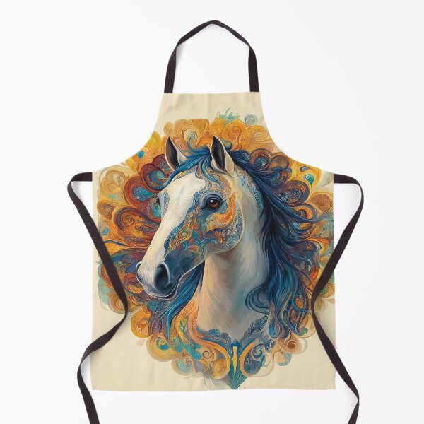 Item preview, A beautiful Arabian horse design with a radial pattern composition. designed and sold by HEMRO.