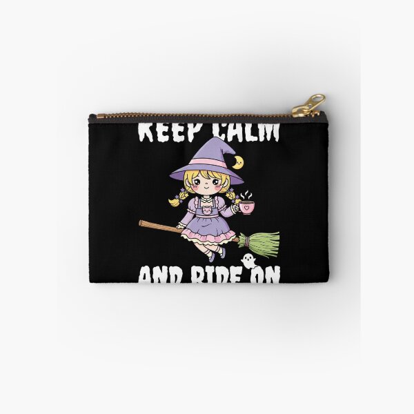 Item preview, KEEP CALM AND RIDE ON - WITCH HALLOWEEN designed and sold by KEF Custom.