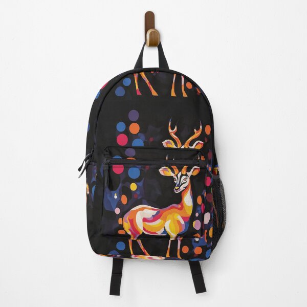 Item preview, A stylized graphic design of an antelope composed of various blobs. designed and sold by HEMRO.