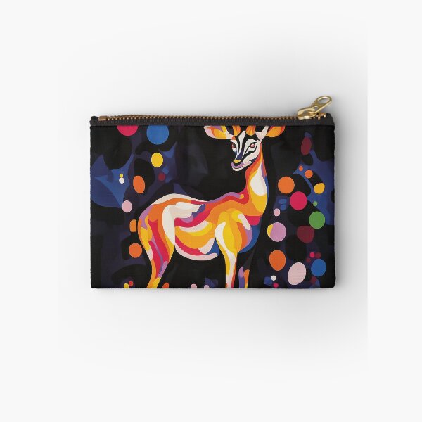 Item preview, A stylized graphic design of an antelope composed of various blobs. designed and sold by HEMRO.