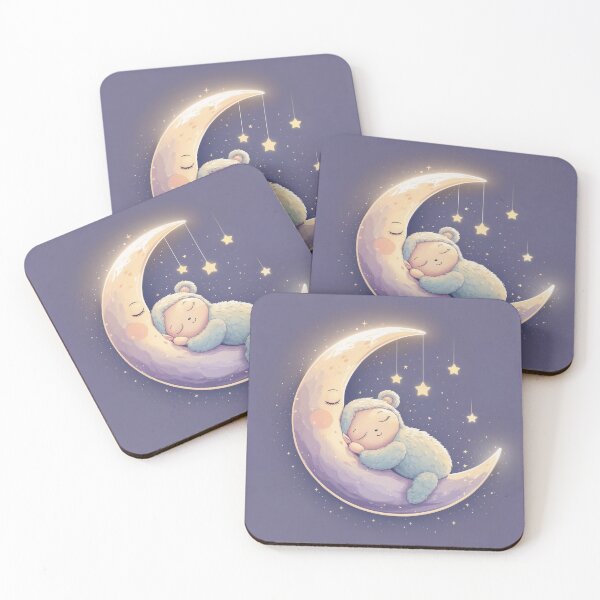 Item preview, Moonlit Naps – Sleepy Night Friends designed and sold by 0606PM.
