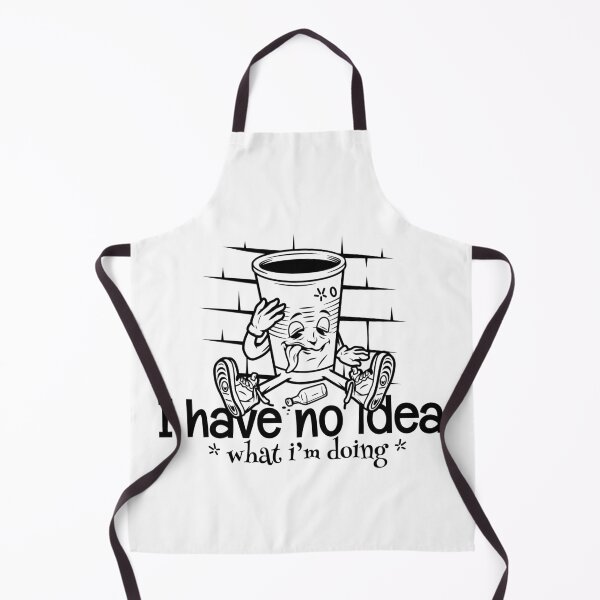 Item preview, I Have No Idea What I'm Doing Funny Quote Sticker designed and sold by LETSTRIP.