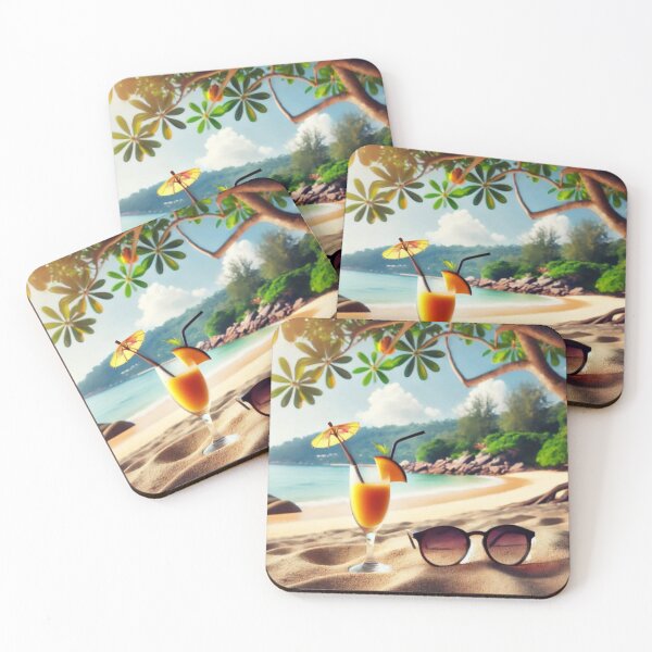 Item preview, Beaches of Asia – Tropical Coastal Paradise Art designed and sold by  RoseCraft Atelier.