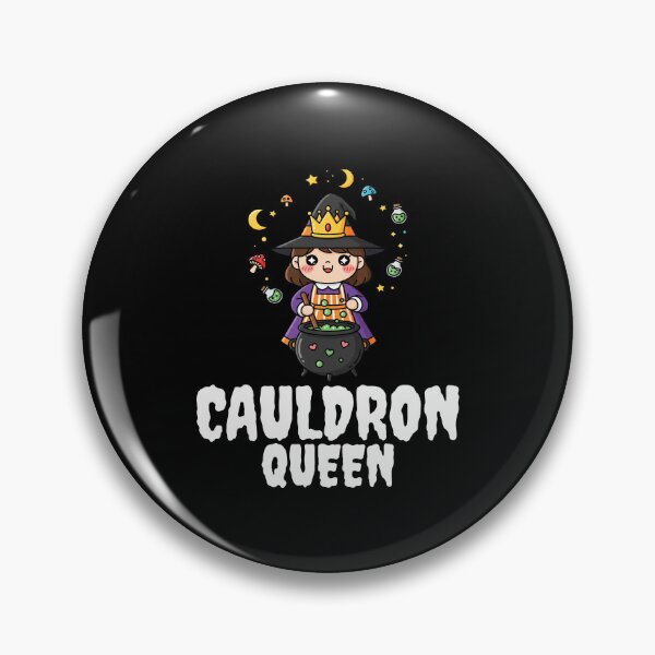 Item preview, CAULDRON QUEEN - WITCH HALLOWEEN designed and sold by KEF Custom.