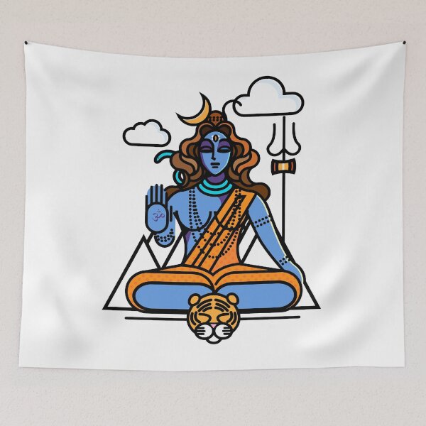 Item preview, indian god shiva designed and sold by abhijeetsinha.