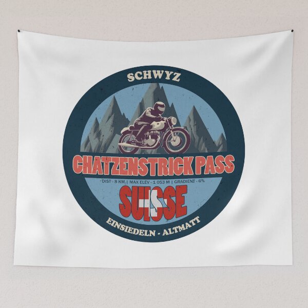 Item preview, Chatzenstrick Pass, Schwyz, Switzerland designed and sold by Wanderful-roads.