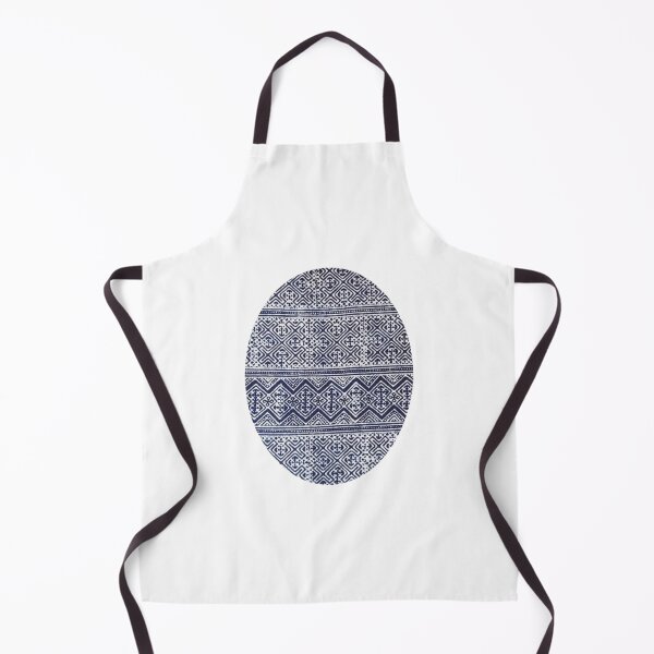 Item preview, Indigo Tribal Pattern – Geometric Ethnic Boho Design designed and sold by PimTribe.