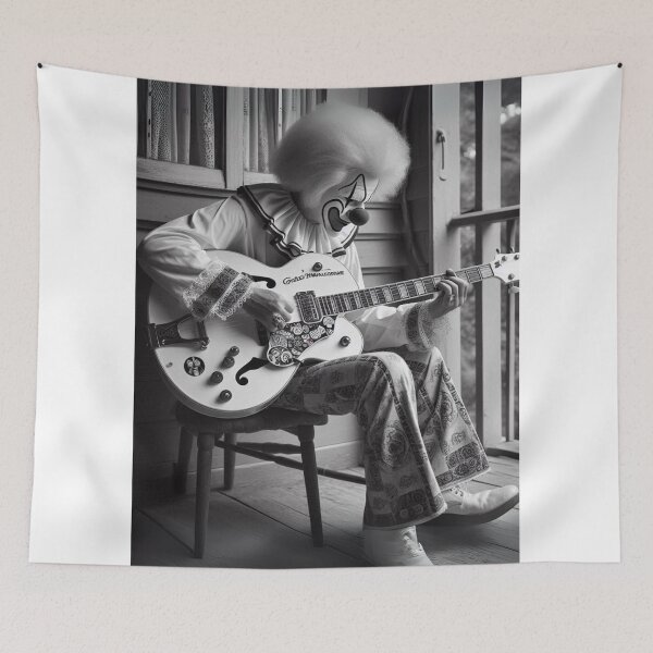 Item preview, "Shred Nose Day: When Clowns Go Full Rock 'n' Ruffle" designed and sold by Print Fiction.