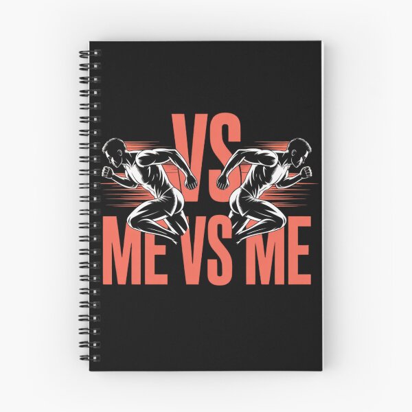 Item preview, ME vs ME - Motivational Fitness Gym - Workout Inspiration Tee designed and sold by NO-STUDIO.