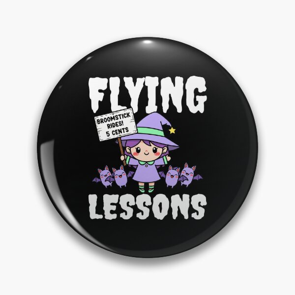 Item preview, FLYING LESSONS - WITCH HALLOWEEN designed and sold by KEF Custom.