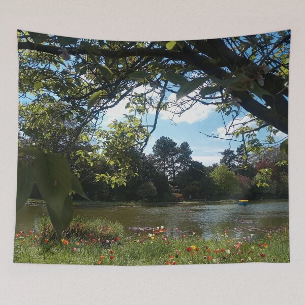 Item preview, #396 |☼| Tree Tulip View Across The Pond (Burnby Hall Gardens) designed and sold by Naean H.F. (Nez Man).