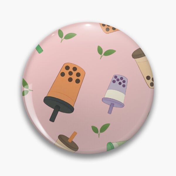 Item preview, Cute three-color bubble milk tea boba designed and sold by JannymyGallery.