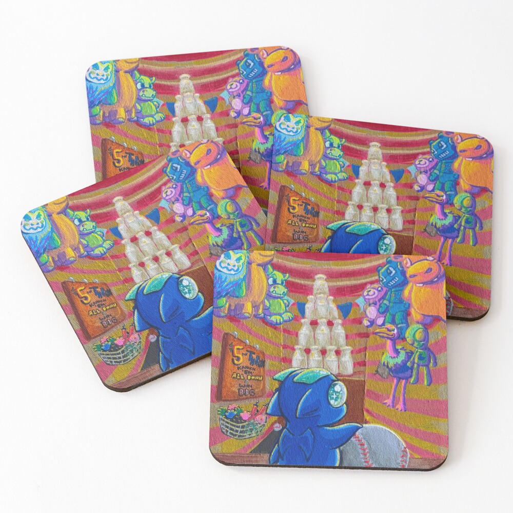 Item preview, Coasters (Set of 4) designed and sold by RabbitsOnChalk.