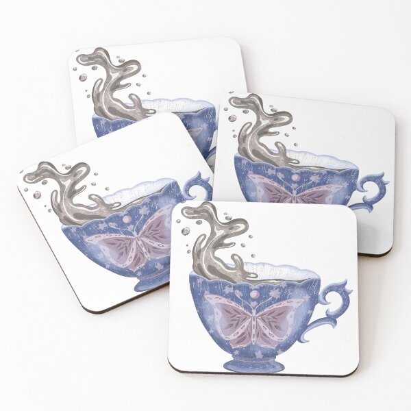 Item preview, Fine china blue teacup designed and sold by pinkyfish1010.