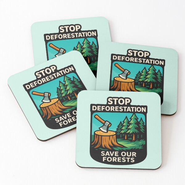 Item preview, Stop Deforestation — Save Our Forests designed and sold by Myra365Art.