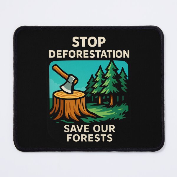 Item preview, Stop Deforestation — Save Our Forests designed and sold by Myra365Art.
