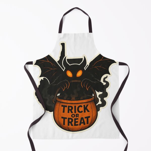 Item preview, Mothman Trick-or-Treat Bucket – Halloween Cryptid Sticker (Ash Reckoning Style) designed and sold by Ashes & intent .