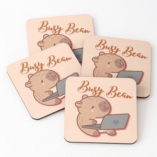 Item preview, Busy Bean Capybara Design designed and sold by MintNinja17.