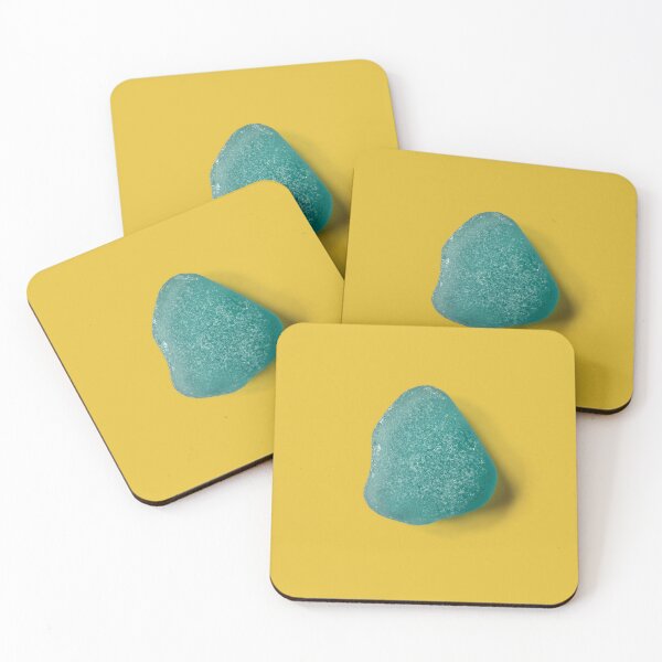 Item preview, Seaglass on mustard designed and sold by mari tishina.