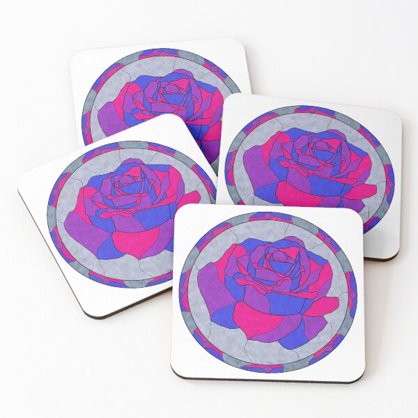 Item preview, Bi Pride Rose designed and sold by Oneiromancer’s Trove .