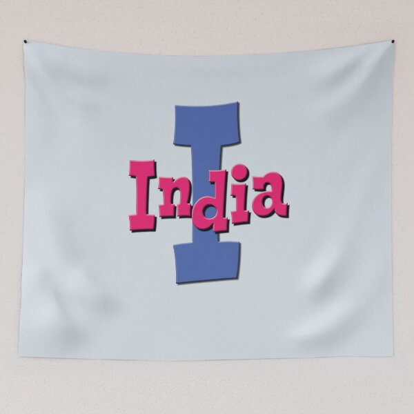 Item preview, I is for India, Girl's/Woman's Name and Initial  designed and sold by CharlottePlaceArt.