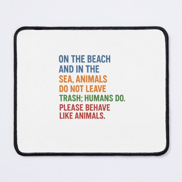 Item preview, Beach Clean Up Quote – Environmental Ocean Conservation Typography Design designed and sold by Fleetwood1994.
