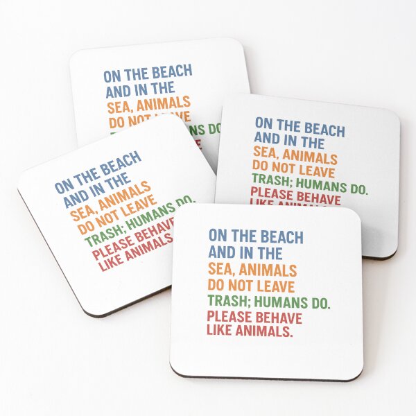 Item preview, Beach Clean Up Quote – Environmental Ocean Conservation Typography Design designed and sold by Fleetwood1994.