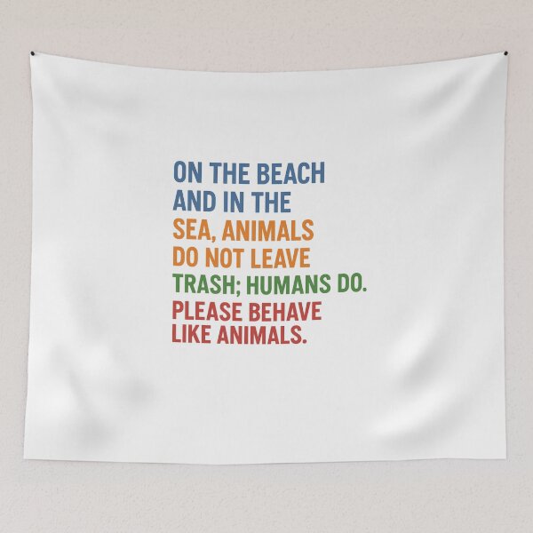 Item preview, Beach Clean Up Quote – Environmental Ocean Conservation Typography Design designed and sold by Fleetwood1994.