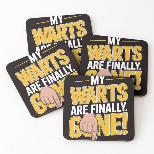 Item preview, My Warts Are Finally Gone - Embarrassing and Gag designed and sold by sheenmi.