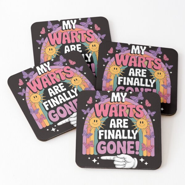Item preview, My Warts Are Finally Gone Embarrassing Adult Humor designed and sold by sheenmi.