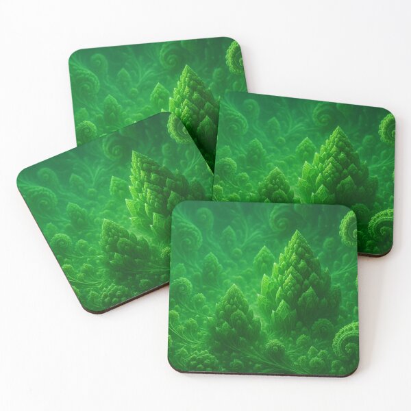 Item preview, Green fractals of nature designed and sold by Sigtrix.